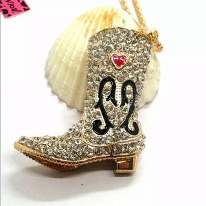 Betsey Johnston Crystal Cowboy Boot